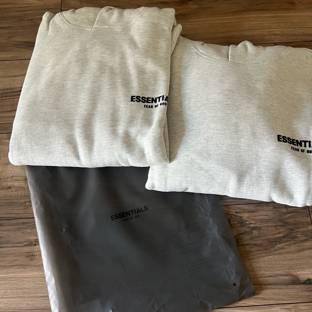 Fear of God Essentials Gray Sweater